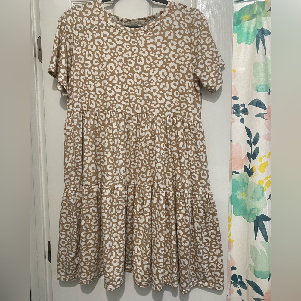 VGUC Oddy leopard print dress
